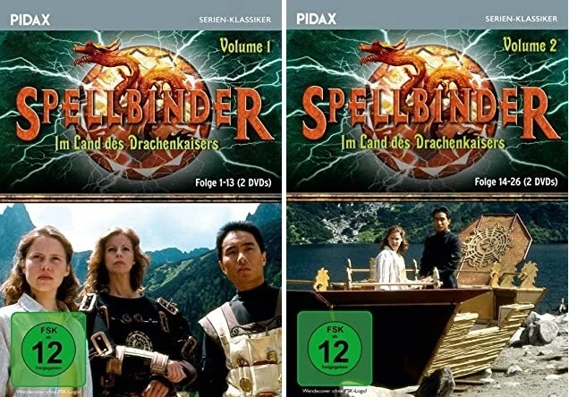 Spellbinder – Im Land des Drachenkaisers Vol 1+2 - Pidax   [4 DVD's] NEU/OVP - Bild 1 von 1
