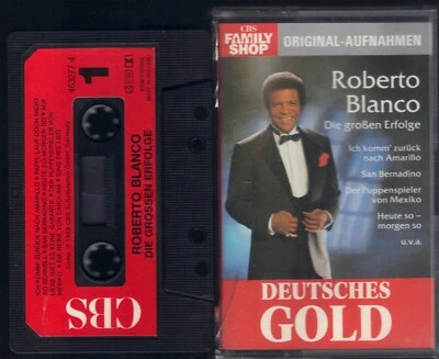 Roberto Blanco Die großen Erfolge (Dieses Jahr) Deutsches Gold MC Kassette, 053 - Bild 1 von 3