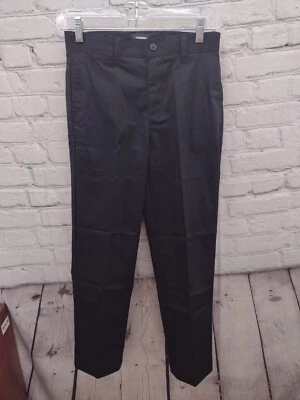 Pantalones negros Lands End para niños talla 12W x 25L Foto 1 de 4