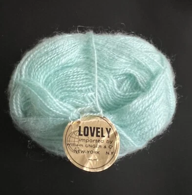 Hilos BaaWoolly: DE COLECCIÓN UNGER PRECIOSO. 1 x 40g. Hecho en Francia. Mezcla de mohair. Foto 1 de 3