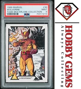 WOLVERINE PSA 9 1989 Comic Images Marvel Comics Todd McFarlane #36 - Picture 1 of 2