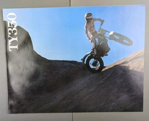 Vintage Yamaha Trail TY 350 Motorcycle Sales Brochure Original 1970's - Foto 1 di 3