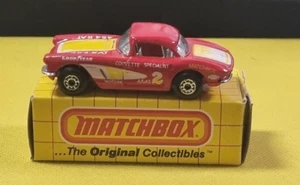 Matchbox - Vintage - MB 71 - 1962 Stingray Corvette - Red - 1:58 - Dated 1983 - Picture 1 of 8