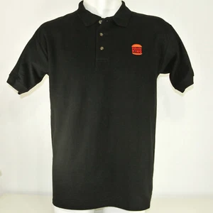 BURGER KING 2025 Employee Uniform Polo Shirt Black Size XL NEW - Picture 1 of 5