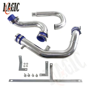 For Mitsubishi Lancer EVO 7 8 9 4G63 CT9A 01-05 FMIC Intercooler Pipe Kit Blue - Picture 1 of 9