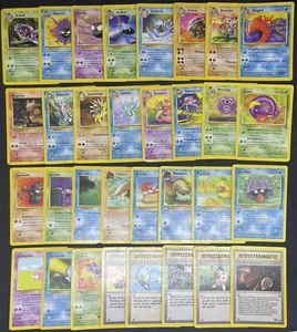 POKÉMON SET FOSSIL UNLIMITED COMUNI E NON COMUNI COMPLETO ITA PR/DMG - Imagen 1 de 2