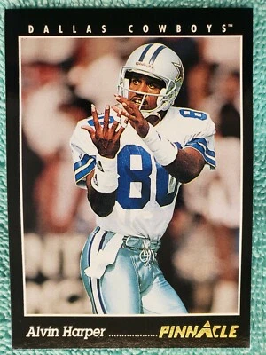 1993 PINNACLE ALVIN HARPER #90 DALLAS COWBOYS - Image 1 of 4