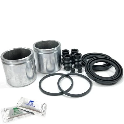 2 KIT DE REPARACIÓN DE PINZAS DE FRENO DELANTERAS 57 mm AJUSTE DE PISTÓN: SEAT LEON 2013-2020 BCR0029LX2 Foto 1 de 4