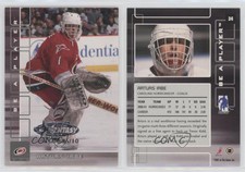 2001-02 ITG Be A Player Memorabilia All-Star Fantasy /10 Arturs Irbe #34