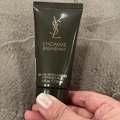 Yves Saint Laurent YSL L'HOMME 剃须后霜 旅行装 50 毫升 1.6 盎司 全新 — 第 1/2 张图片