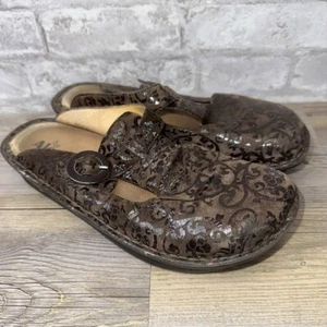 Alegria ALG-511 Leather Upper Lining Bronze Metallic Clog Mule EUR Sz 41 US 11 # - Picture 1 of 6