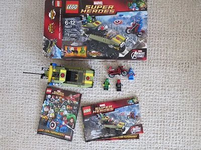 LEGO LOT 76017  76030 76009  CAPTAIN THOR AVENGERS SUPERMAN - Image 1 of 4