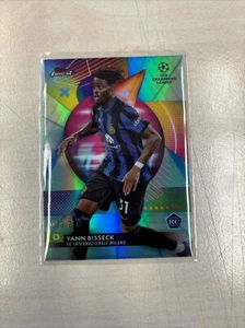 Topps Finest UEFA Champions League 2023/24 Yann Bisseck RC /250 - Bild 1 von 1