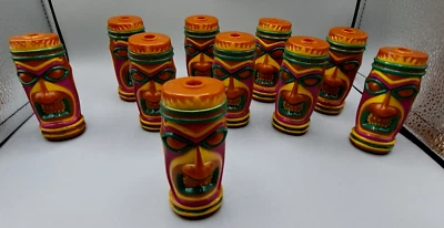 Amscan Blow Mold String Light Tiki Party Lights Shade replacements Camping Bar - Image 1 of 4