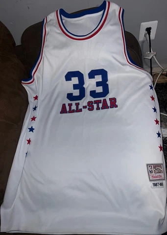 Larry Bird East All-Star 1987 Mitchell & Ness Hardwood Classics Jersey Size 60 Cover