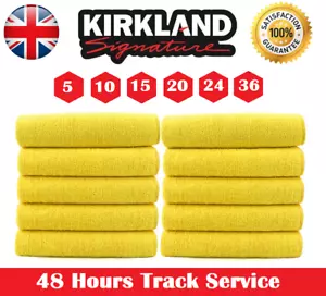 Kirkland Mikrofaser Eurow Ultra Plüsch weiche Mikrofaser 40 cm weiche Tücher Handtücher - Bild 1 von 12