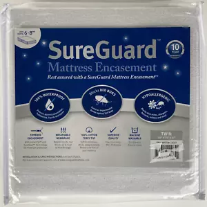 Twin (6-8 Zoll Tief) SureGuard Matratzenummantelung 100% wasserdicht, Blockbettwanze - Bild 1 von 4