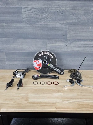 SRAM Red 10x2 Triathlon TT Groupset 54/42t 172.5mm 11-25t - Image 1 of 4