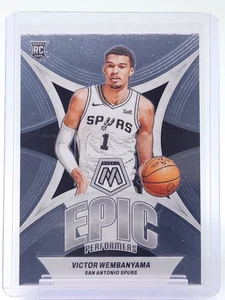 Victor Wembanyama 2023-24 Panini Mosaic Epic Performers Rookie Spurs Q0014 - Picture 1 of 2
