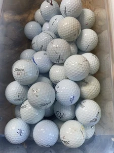 50 Titleist ProV1/ProV1X 3A Used Golf Balls - Picture 1 of 3