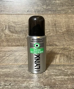Vintage Lynx Skin Systeme Sensitive Deodorant Bodyspray 90's NEW OLD STOCK - Picture 1 of 3