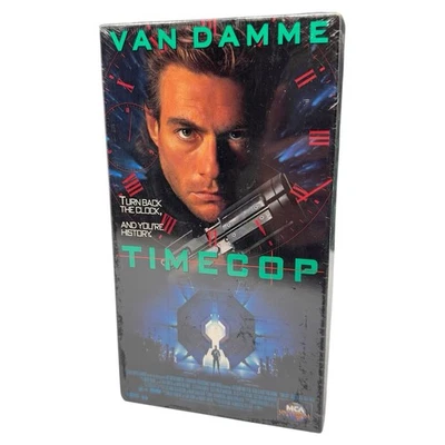 Timecop VHS SEALED Watermarks MCA Jean Claude Van Damme New - Image 1 of 4