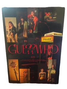 Itzy Guess Who CD 2021 Photobook Magazine JYPK 1227 Flo Dreamus Komca Music - Picture 1 of 3