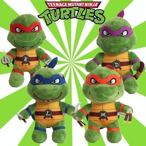 25cm Teenage Mutant Ninja Turtles Stuffed Plush Kids Toy Doll Cartoon Plushie UK - Picture 1 of 11