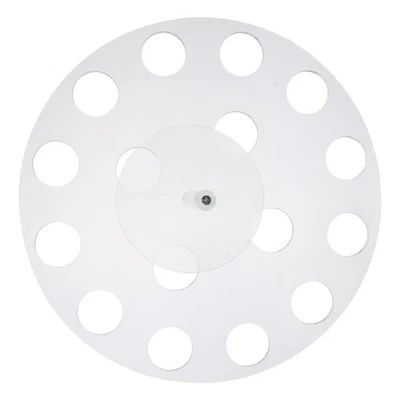 Espositore per gelato in acrilico trasparente da 16 fori (trasparente) - Immagine 1 di 4