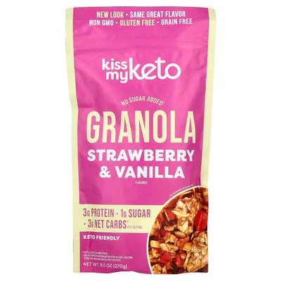 Granola, Strawberry & Vanilla, 9.5 oz (270 g) - Image 1 of 2