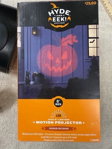 HYDE AND EEK! PROYECTOR DE MOVIMIENTO LED CALABAZA 8' ANCHO DECORACIÓN HALLOWEEN - Imagen 1 de 5