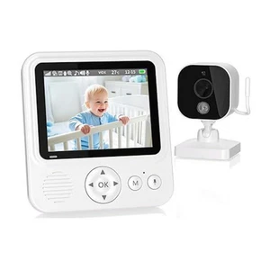 Babyphone mit Kamera 2.8" IPS Display 720p Nachtsicht VOX Temperaturüberwachung - Bild 1 von 7