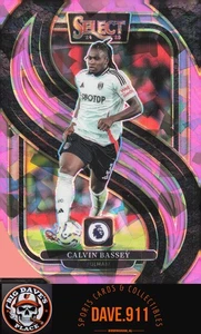 2024-25 Panini Select Premier League #121 Calvin Bassey Pink Ice - Picture 1 of 2