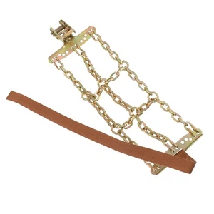 Cadenas metálicas para nieve para automóvil cadena a prueba de barro neumáticos cadenas antideslizantes cadena de seguridad para nieve - Imagen 1 de 12