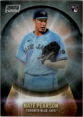 2021 Stadium Club Chrome Crystal Ball #CB25 Nate Pearson - BB - Image 1 of 2