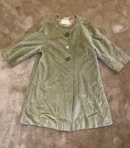 Vintage 1950s BH Wragge Bullock’s Westwood Green Corduroy Jacket Coat Union Made - Picture 1 of 23