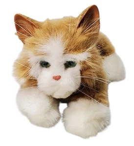 Vtg 2002 Tiger FURREAL FRIENDS Interactive Kitten Plush Toy Orange/White 10" - Picture 1 of 11