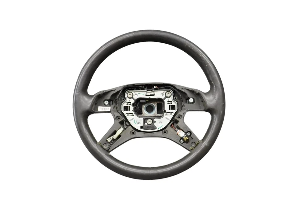 13-16 Mercedes-Benz X166 GL450 Steering Wheel Leather Black 1664609103 Oem Foto 1 de 4