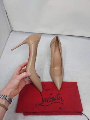 CHRISTIAN LOUBOUTIN UE 40 EE. UU. 10 MUJER Nueva Bomba Deportiva Kate Desnuda Foto 1 de 4