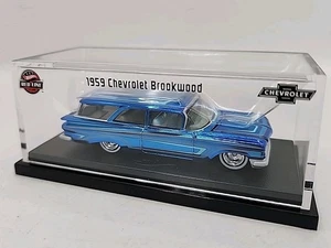 NUOVO Hot Wheels RLC 1959 Chevrolet Brookwood Spectraflame blu  - Foto 1 di 14