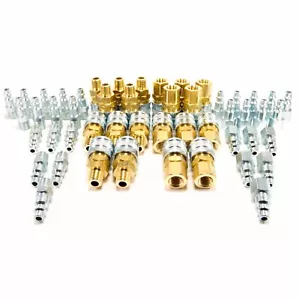 1/4 raccordi tubo aria stile M linea strumenti compressore costruzione spina accoppiatore - Foto 1 di 11