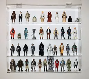 Collectors Showcase - Premium Display Case for 3-3/4" Star Wars Figures - T3MS - Picture 1 of 8