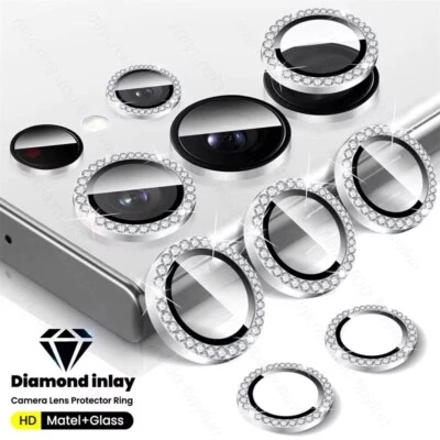 For Samsung Galaxy S25/ S25 Plus/ S25 Ultra Diamond Cover Camera Lens Protector  - Image 1 of 4