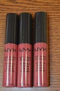 3X NYX PROFESSIONAL MAKEUP in San Paulo Soft Matte Lip Cream  NEW  - Picture 1 of 3