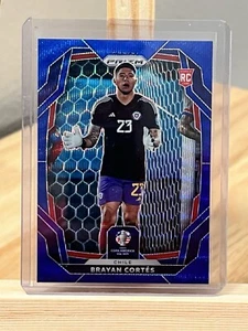 2024 Panini Prizm CONMEBOL Copa America #43 Brayan Cortes Blue Wave Prizm /199 - Picture 1 of 4