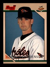1996 Baseball Bowman Garrett Stephenson Baltimore Orioles #122 RC-1