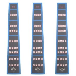Violin Fingerboard Stickers 4/4 3Pcs for Beginners Scale Learning - Picture 1 of 4