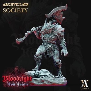 Draqul - Dragonborn Barbarian | DnD Miniatures | Miniatura para juegos de mesa - Imagen 1 de 1