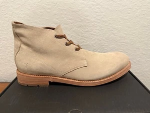 Frye Bowery Chukka Men's Ankle Boots Fashion Lace Up Leather Shoes - Picture 1 of 5