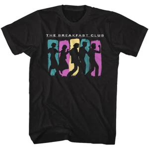 Camiseta para hombre The Breakfast Club Movie The Detention Club Dance Silhouette - Imagen 1 de 5